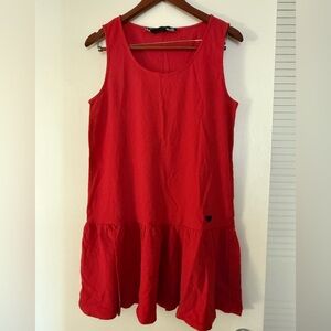Moschino Bright Red Summer Dress